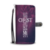 Philippians 4:13 Wallet Phone Case